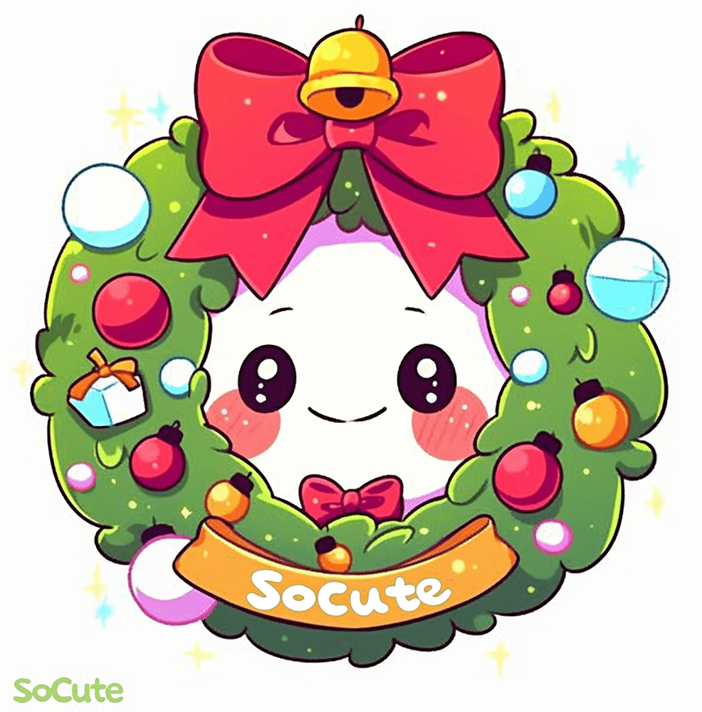Christmas Wreath 094 original repeating artwork