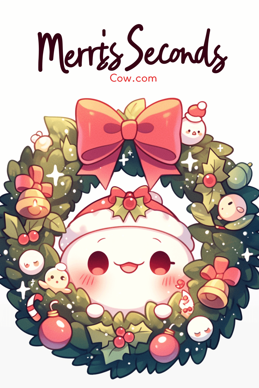 Christmas Wreath 101 original repeating artwork