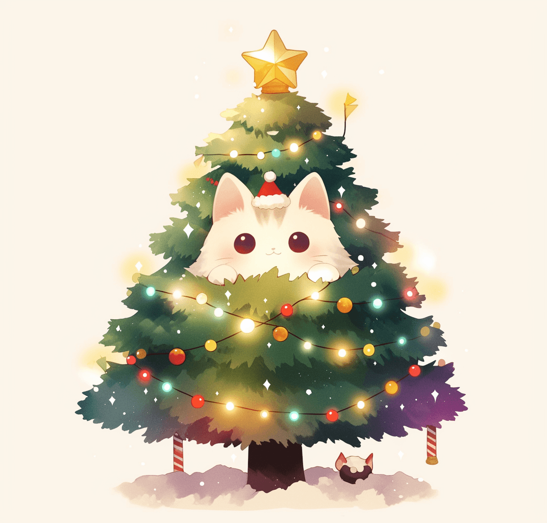 Christmas Tree 423 original repeating artwork
