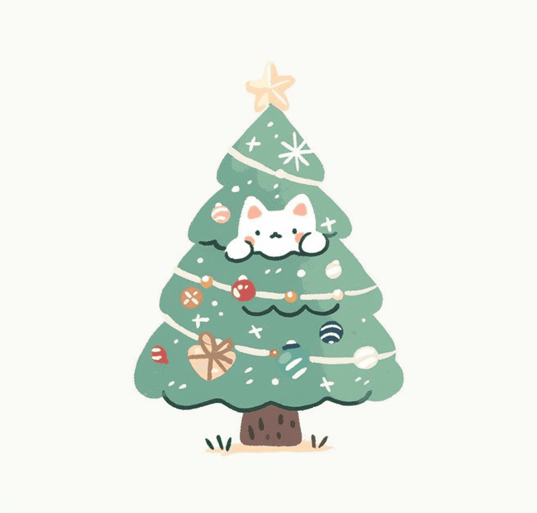 Christmas Tree 688 original repeating artwork