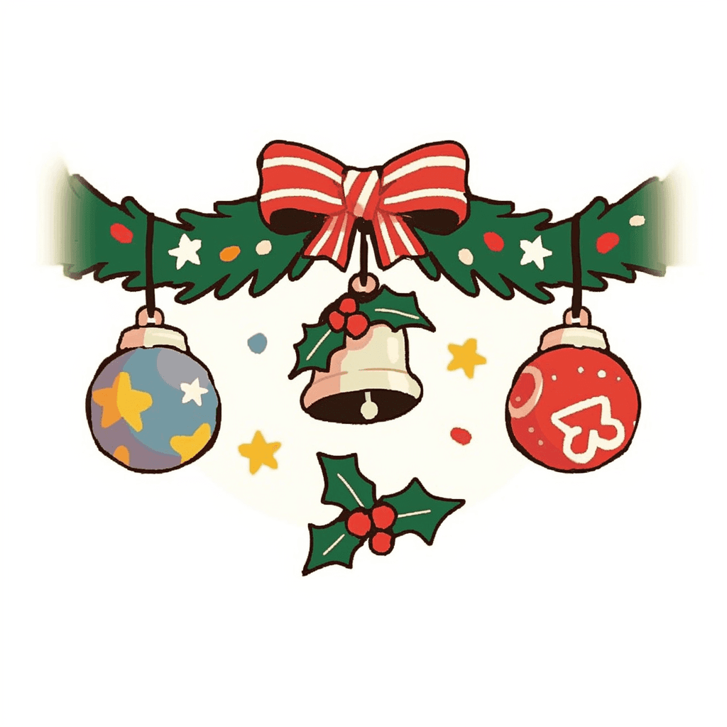 Christmas Wreath 274 original repeating artwork