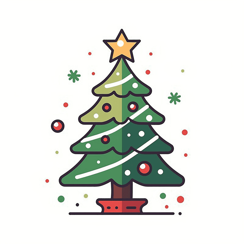 Christmas Tree 291 original repeating artwork