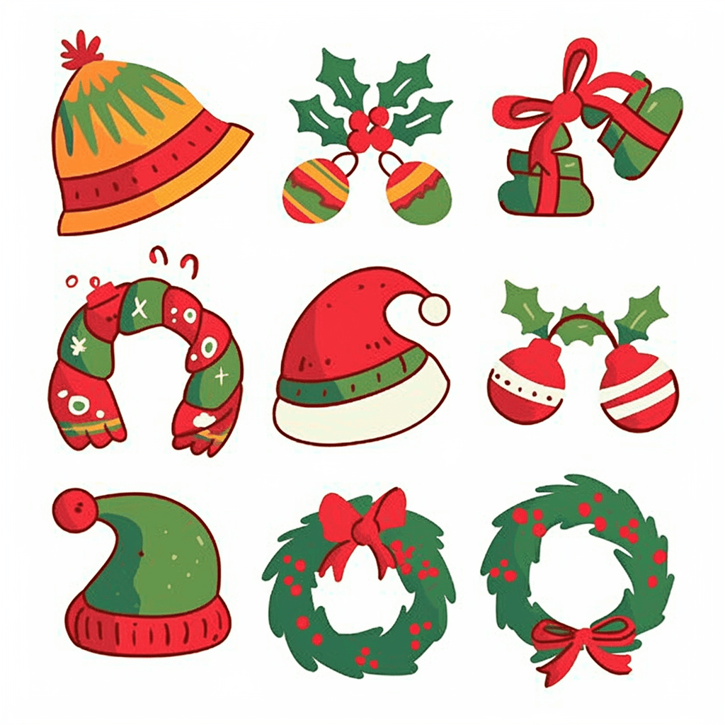Christmas 687 original repeating artwork