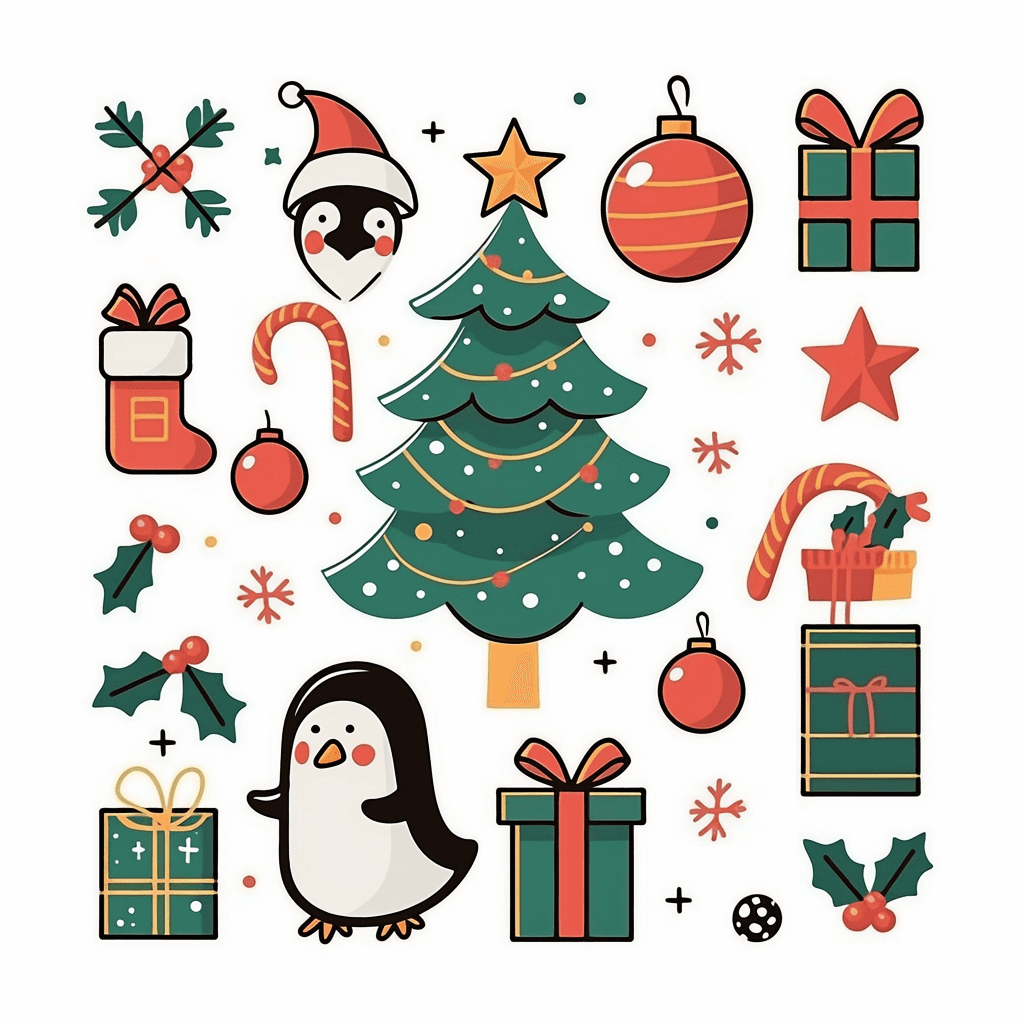 Christmas 541 original repeating artwork