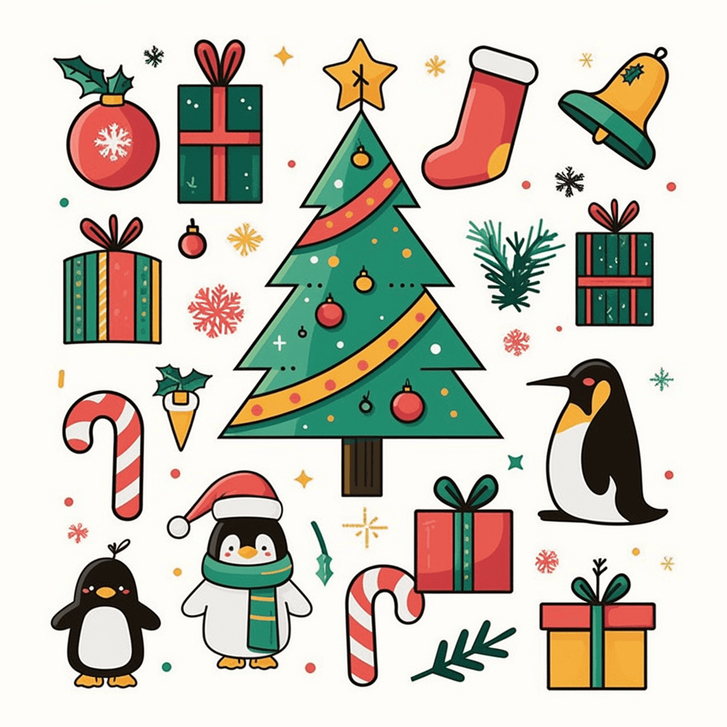 Christmas 318 original repeating artwork