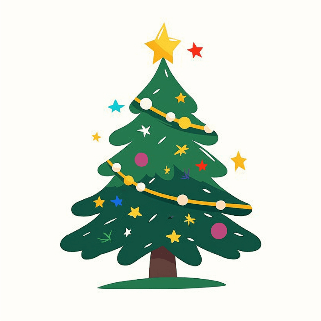 Christmas Tree 698 original repeating artwork