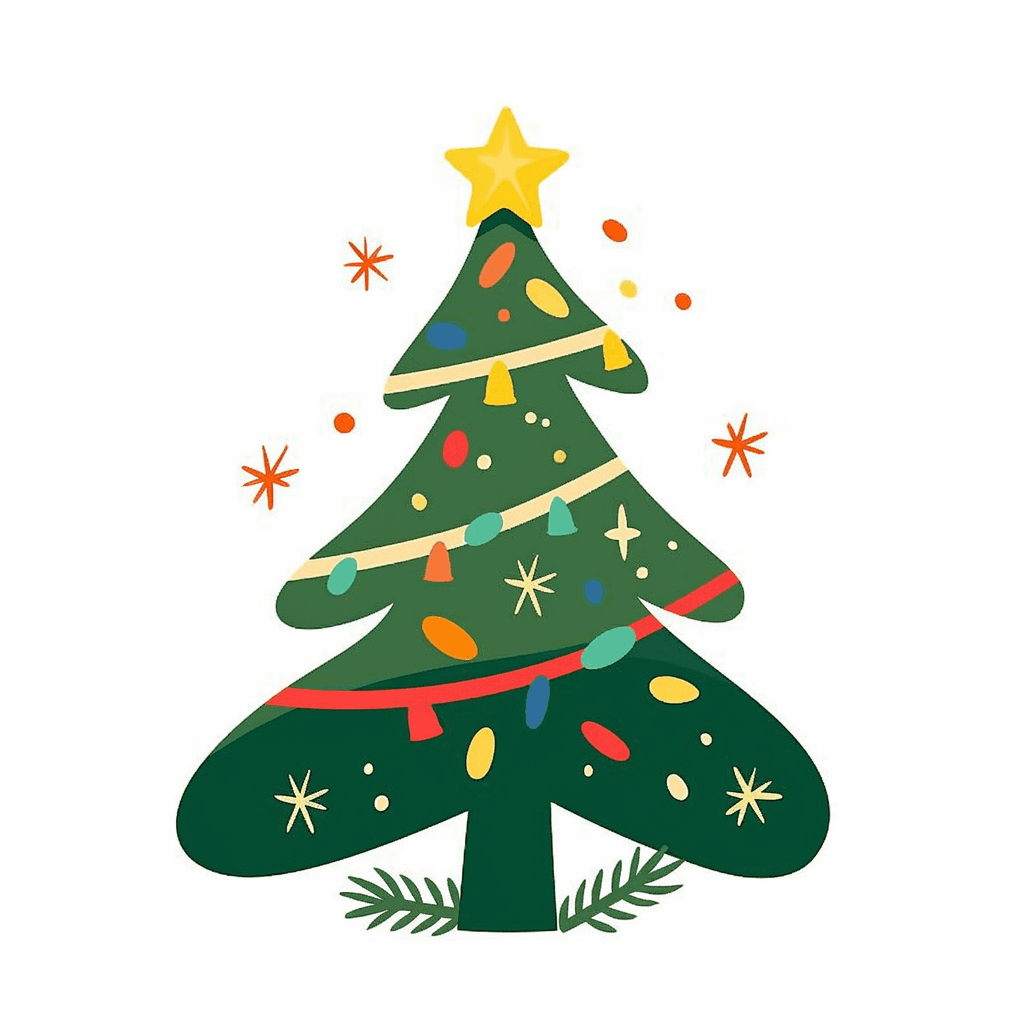 Christmas Tree 371 original repeating artwork