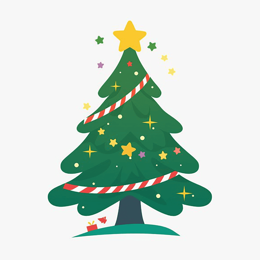 Christmas Tree 166 original repeating artwork