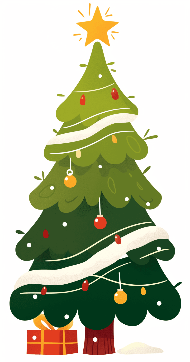 Christmas Tree 351 original repeating artwork