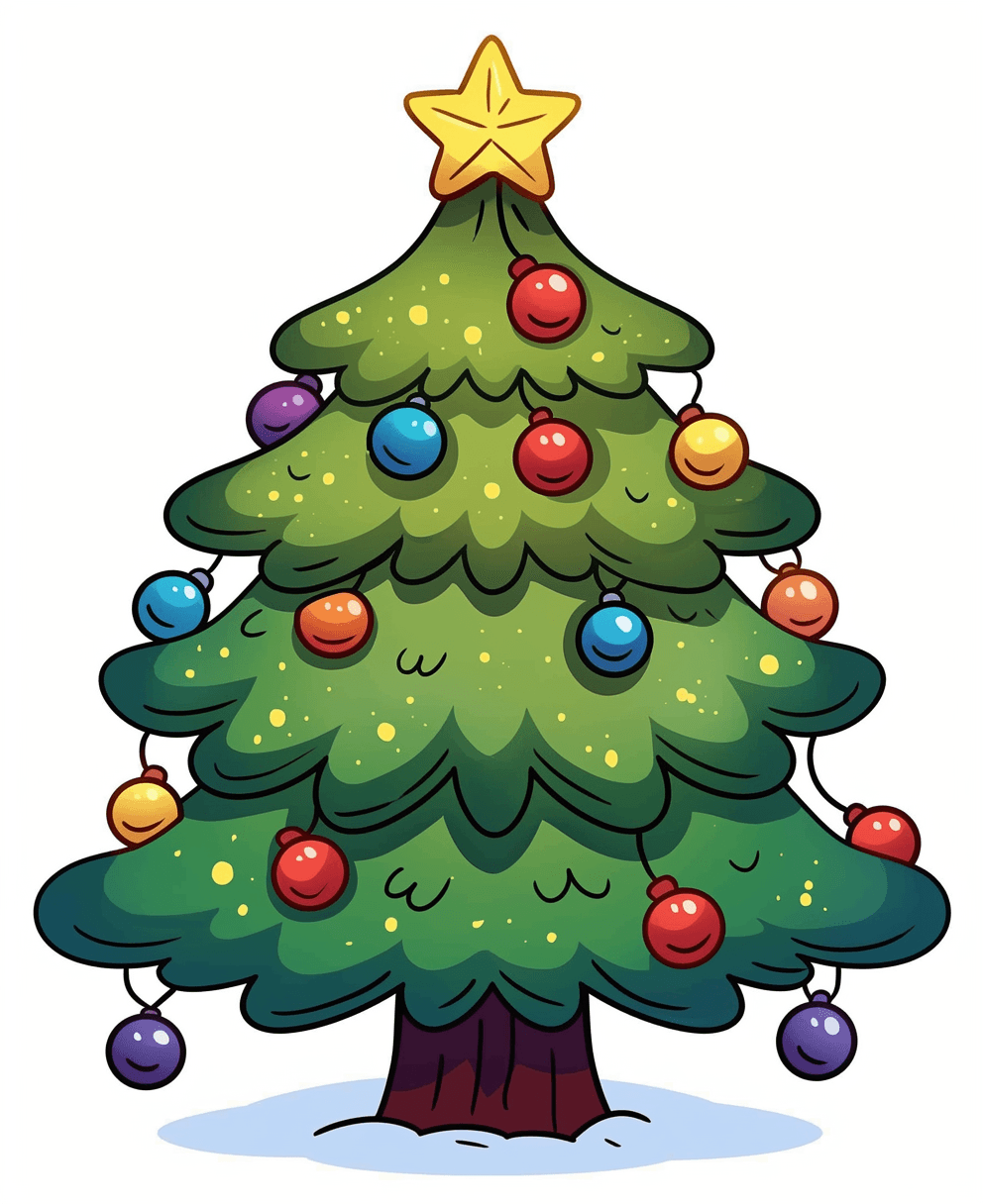 Christmas Tree 368 original repeating artwork
