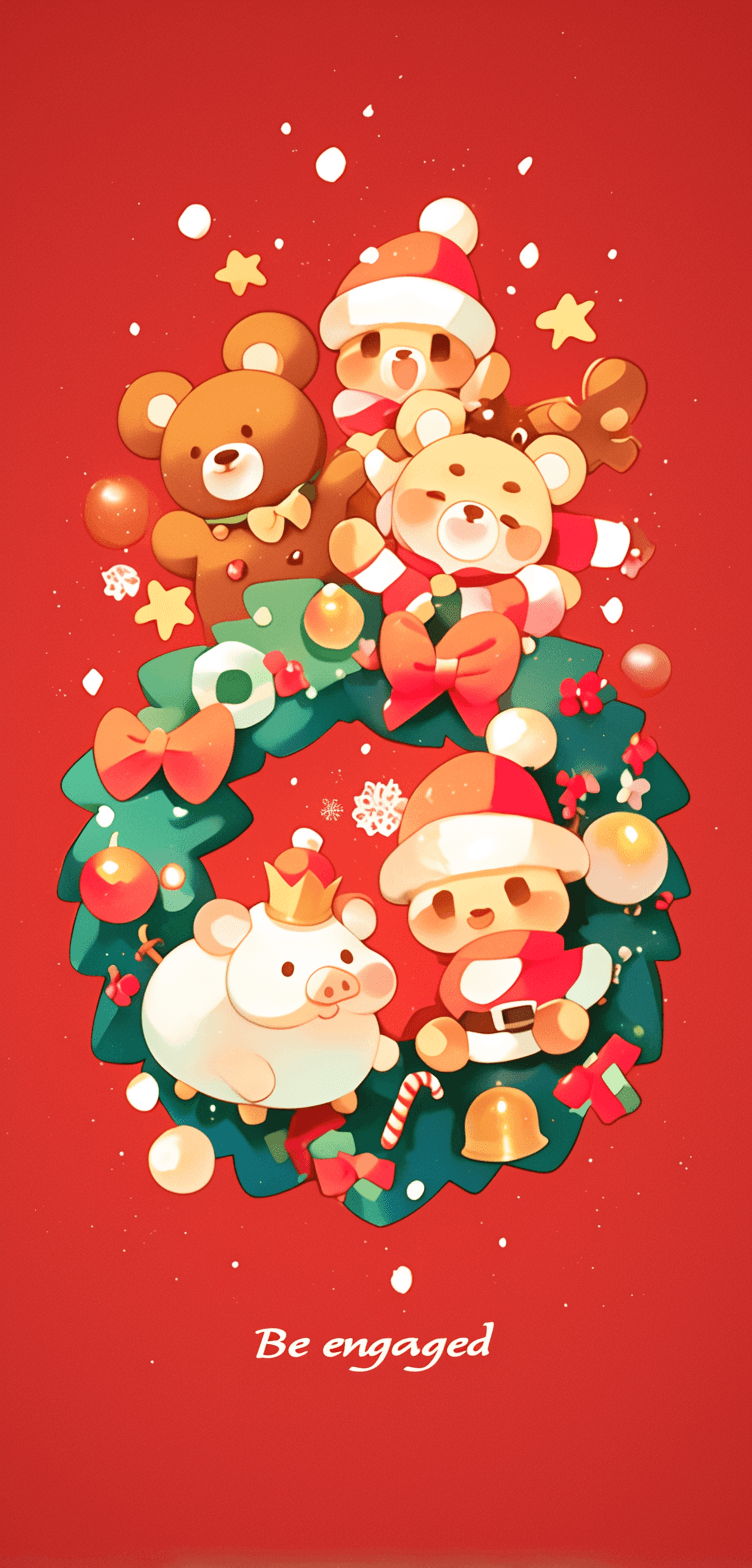 Christmas Design East original repeating artwork