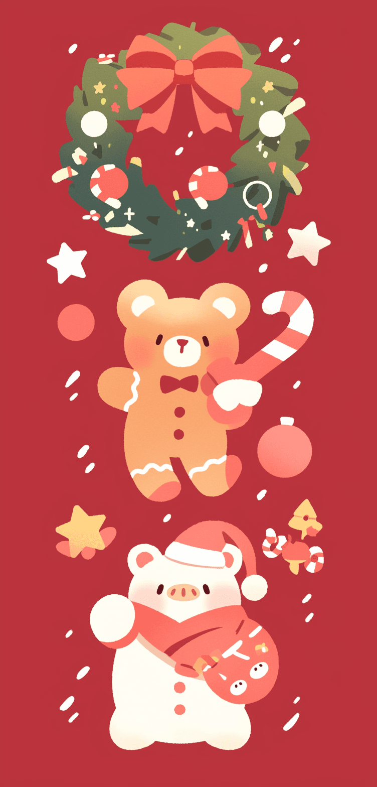 Christmas Design Shade original repeating artwork
