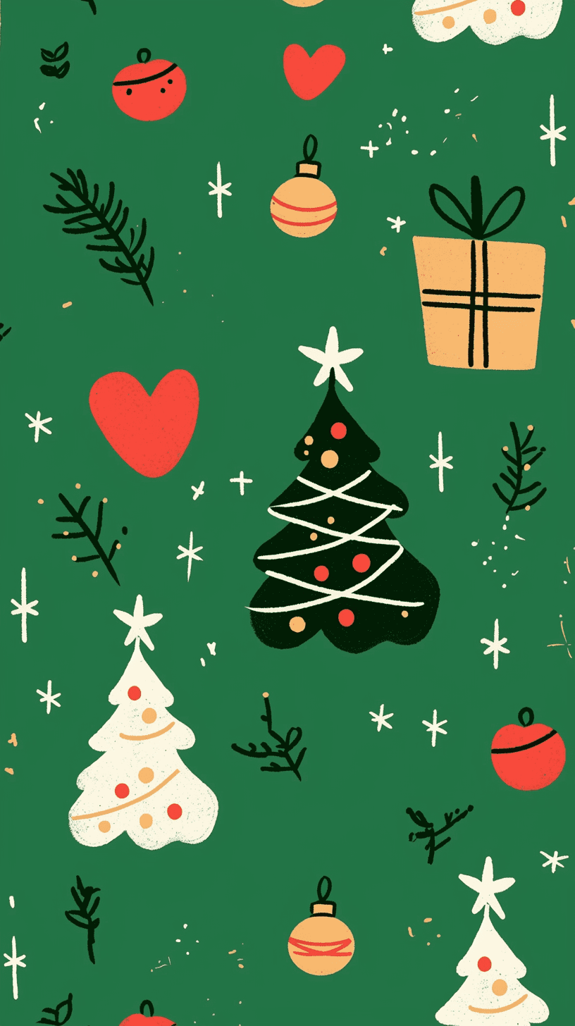 Christmas 341 original repeating artwork