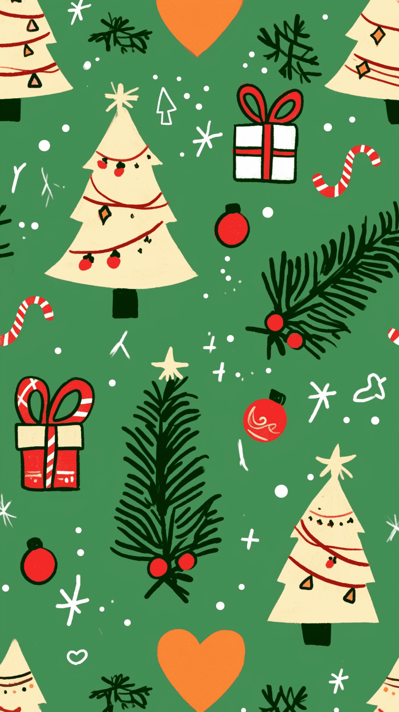Christmas 017 original repeating artwork