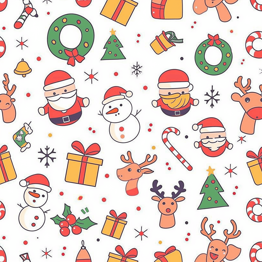 Christmas 511 original repeating artwork