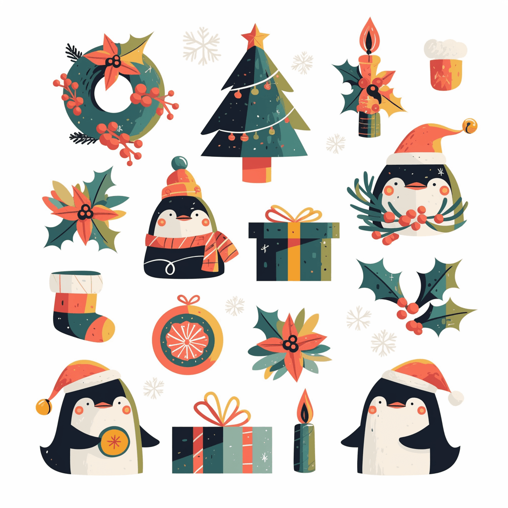 Christmas 199 original repeating artwork