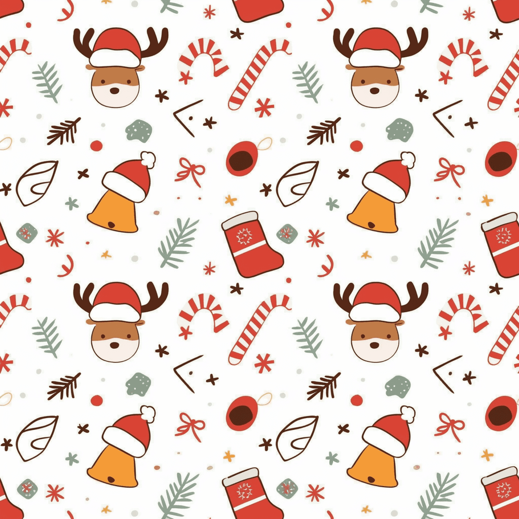 Christmas 132 original repeating artwork
