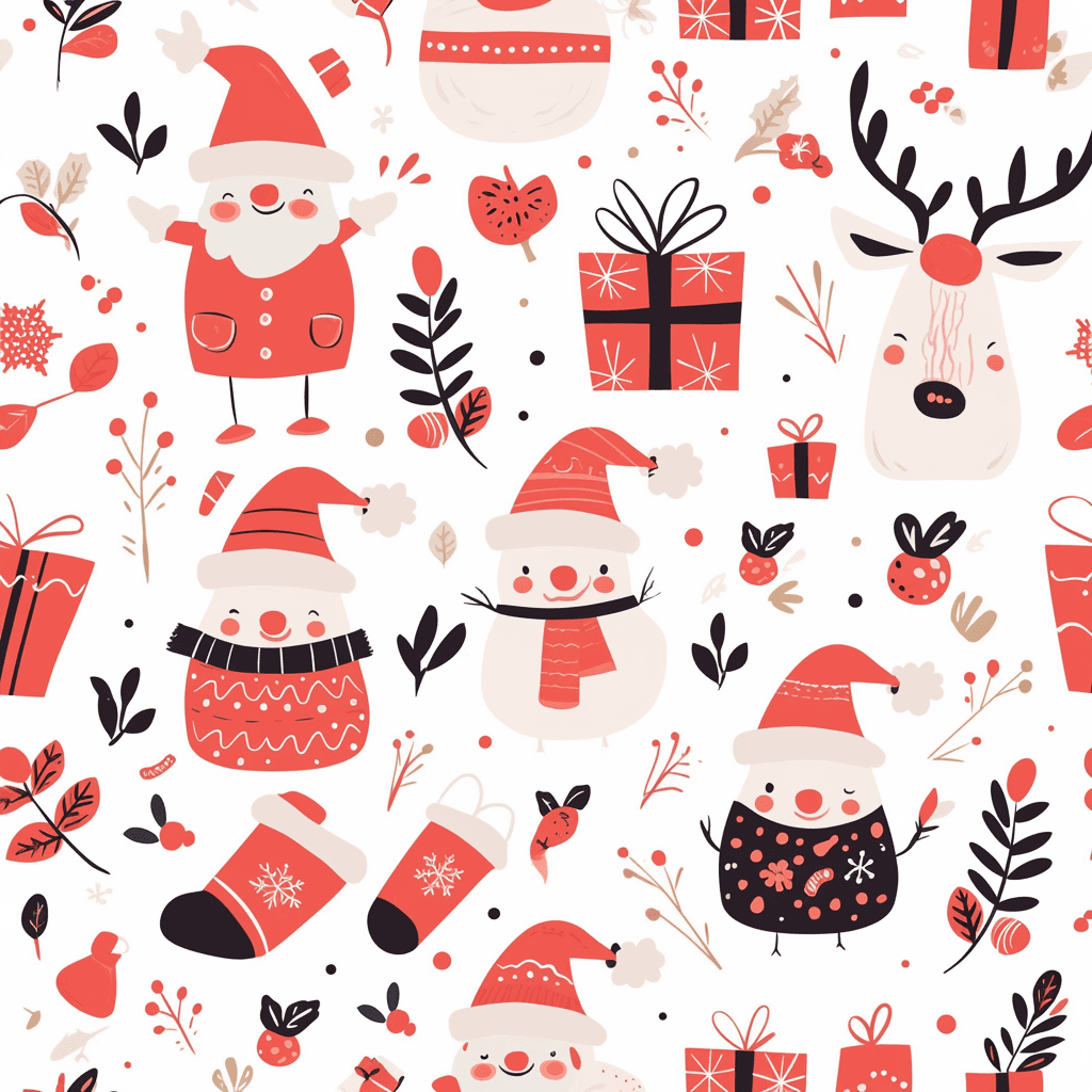 Christmas 589 original repeating artwork