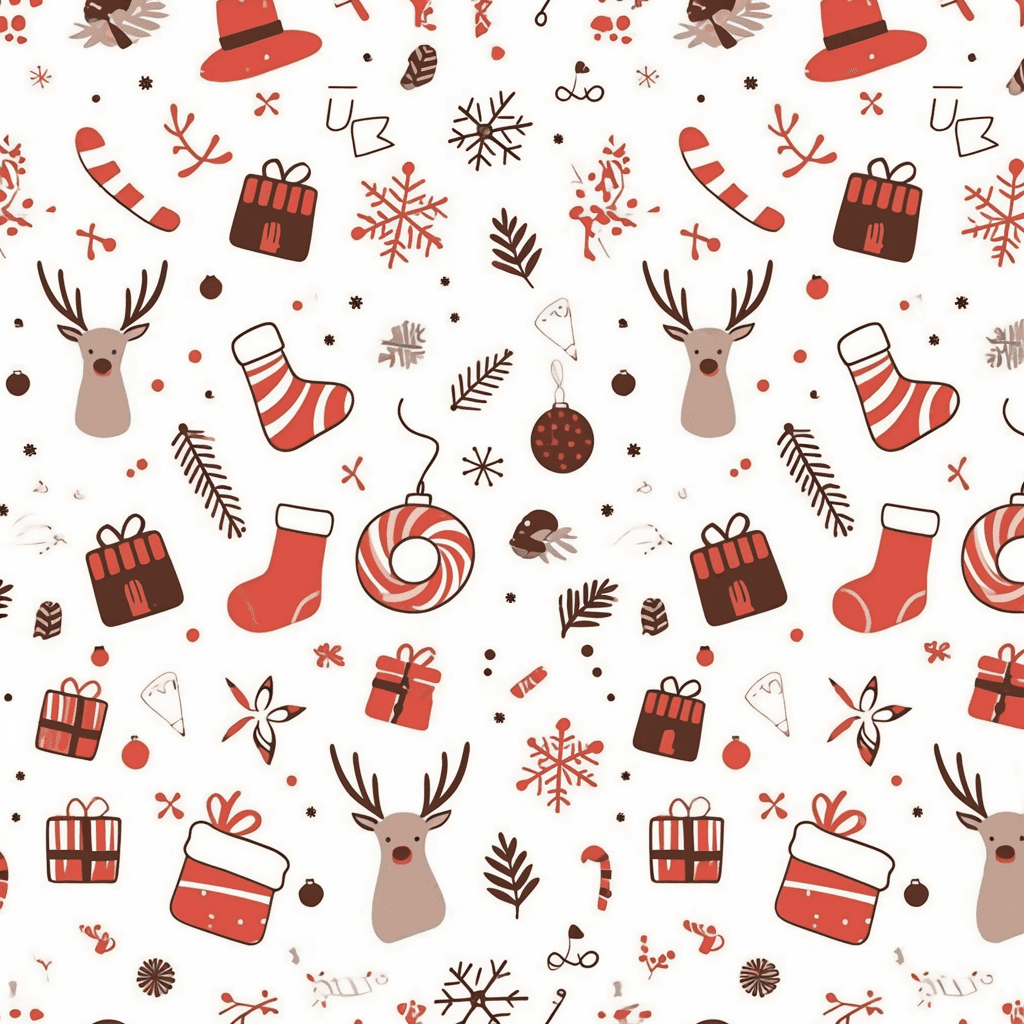 Christmas 167 original repeating artwork