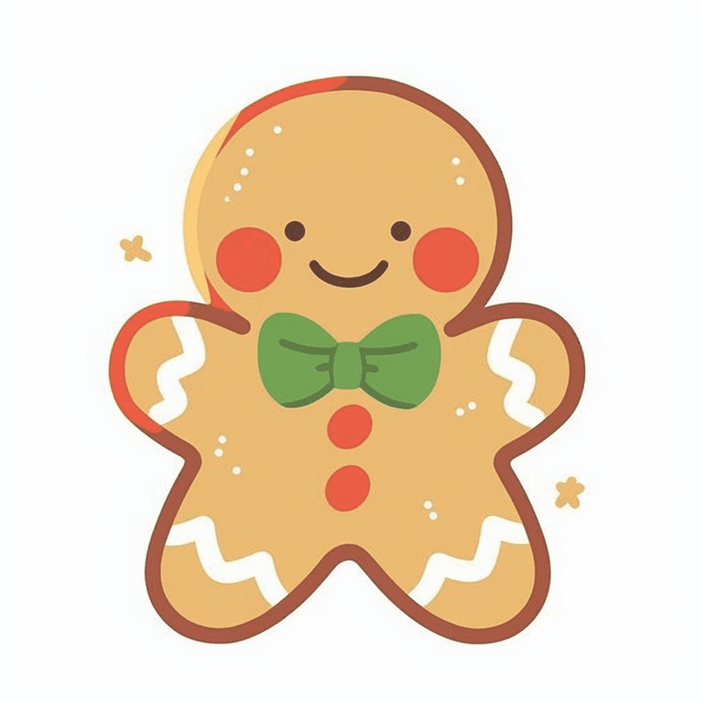 Christmas Gingerbread 014 original repeating artwork