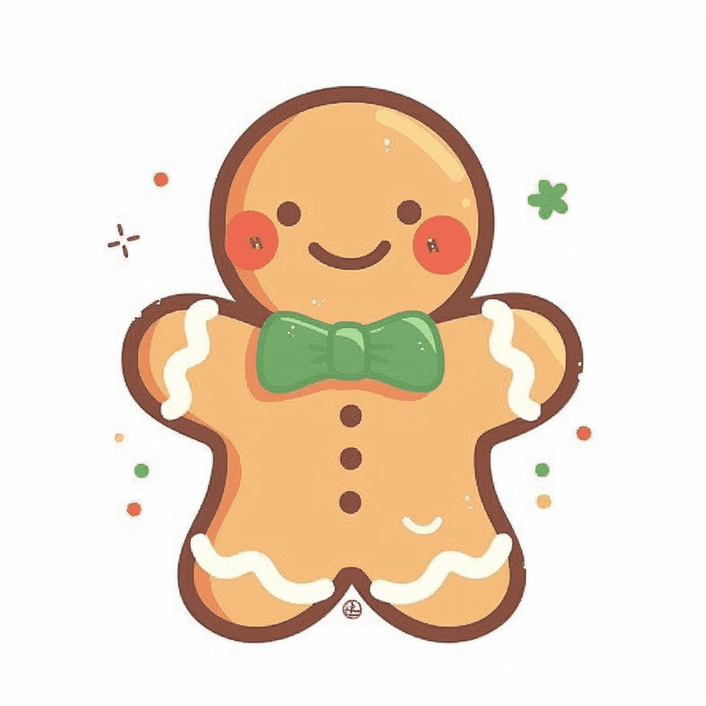 Christmas Gingerbread 008 original repeating artwork