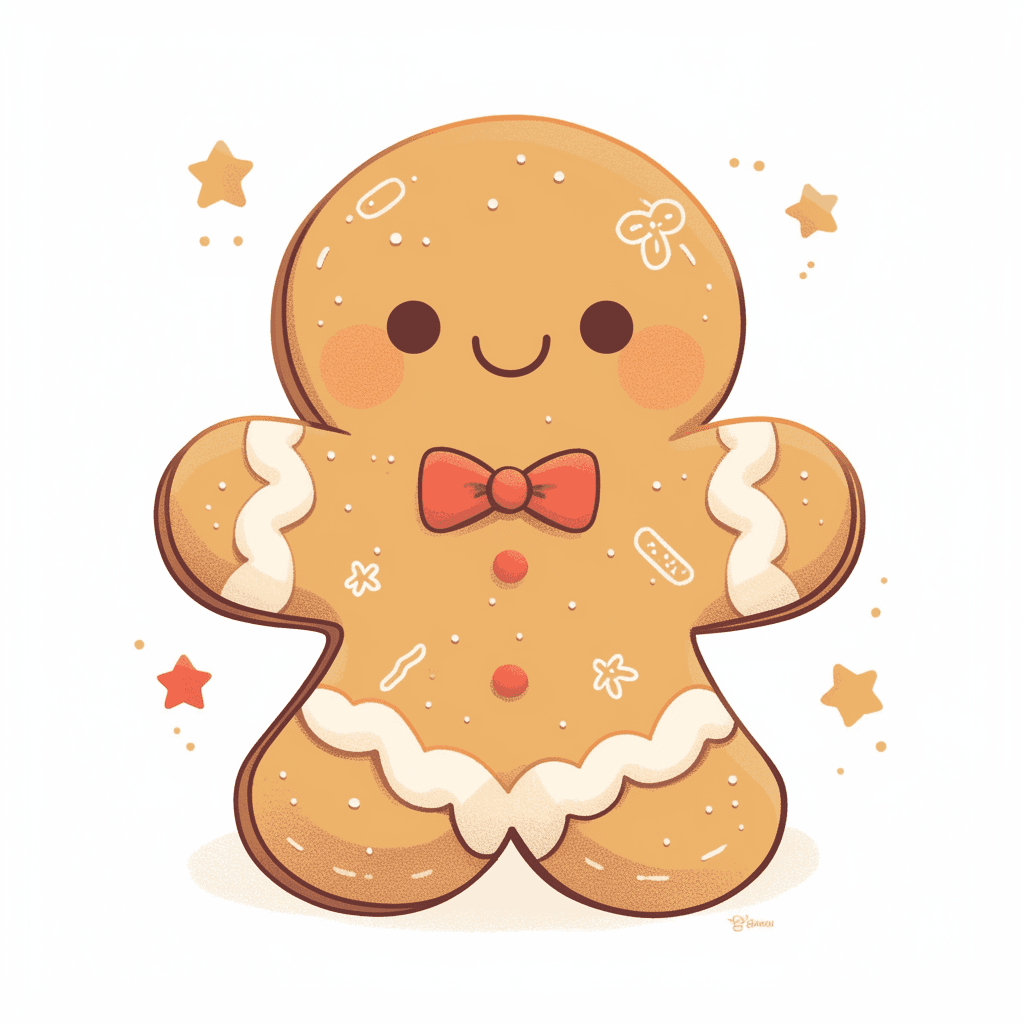 Christmas Gingerbread 011 original repeating artwork