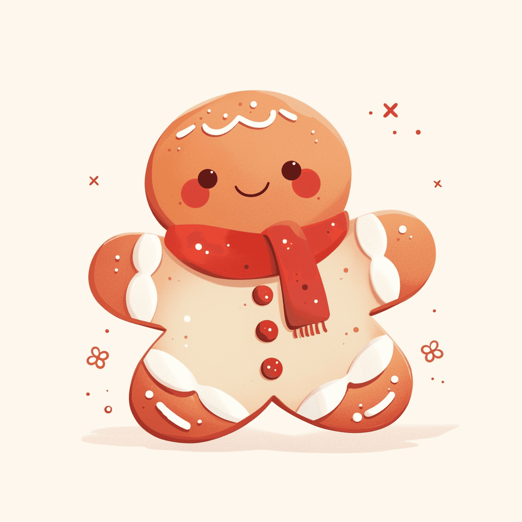 Christmas Gingerbread 005 original repeating artwork