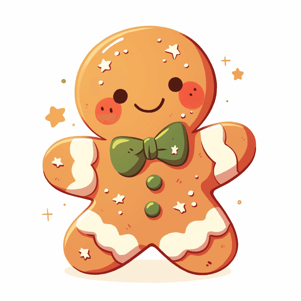 Christmas Gingerbread 003 original repeating artwork