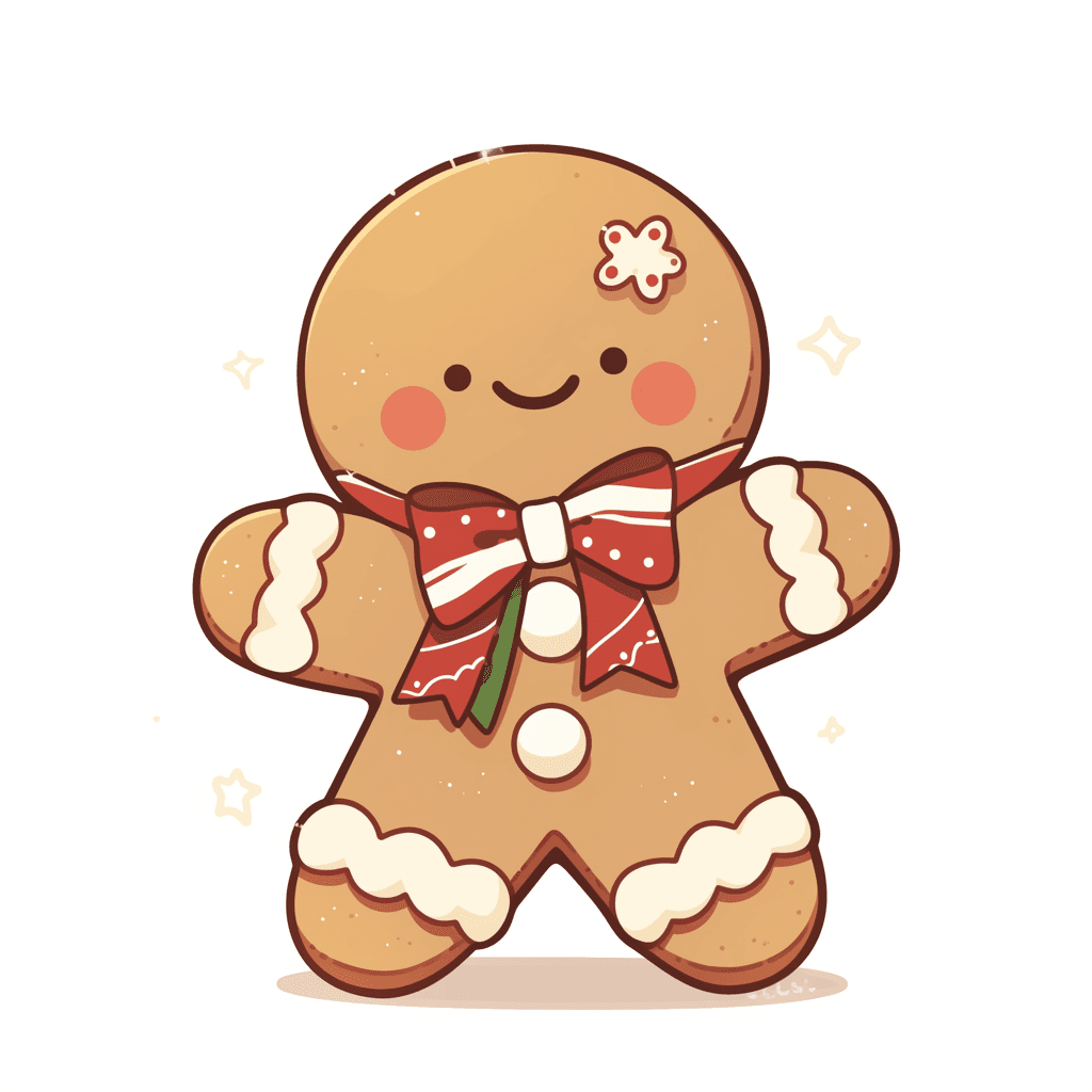 Christmas Gingerbread Fair original repeating artwork