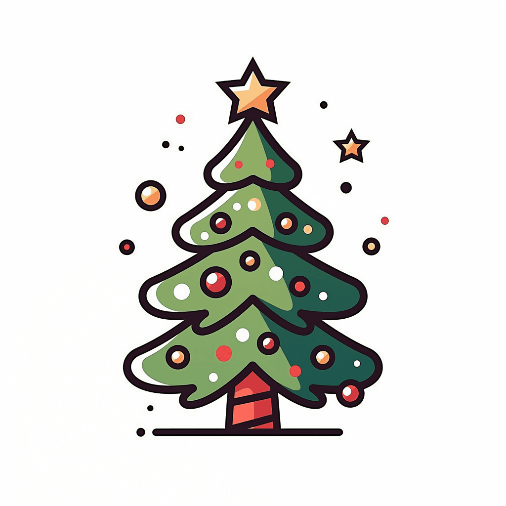 Christmas Tree 225 original repeating artwork