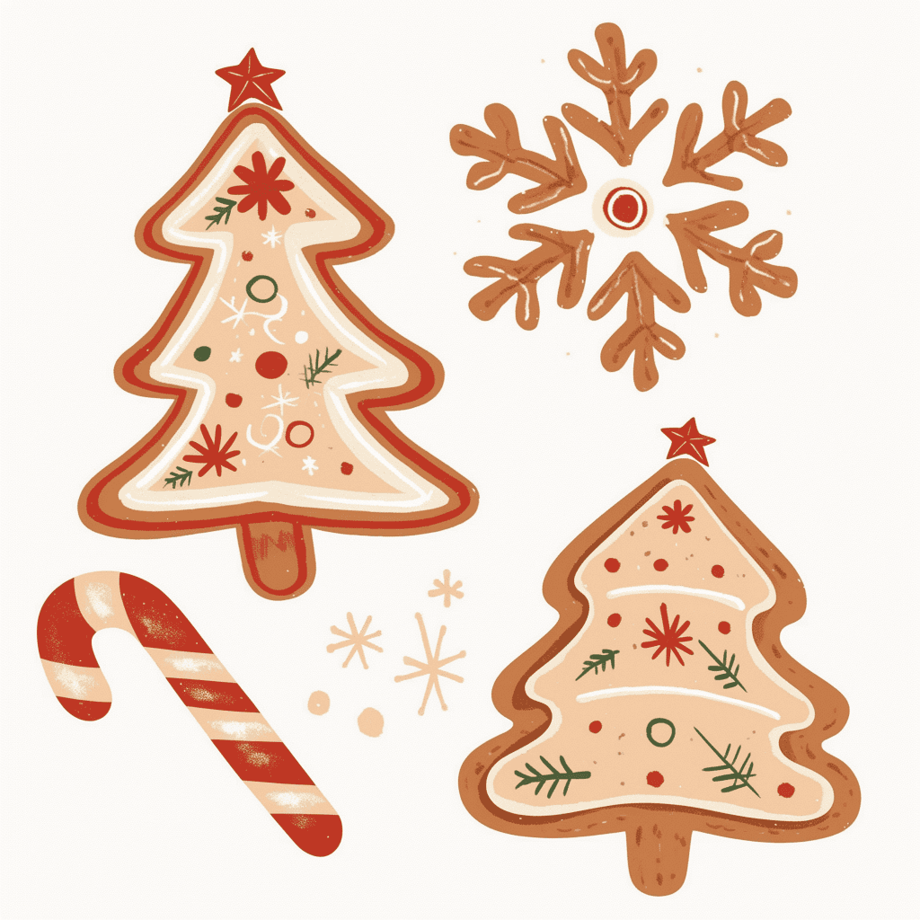 Christmas Christmas Tree 026 original repeating artwork