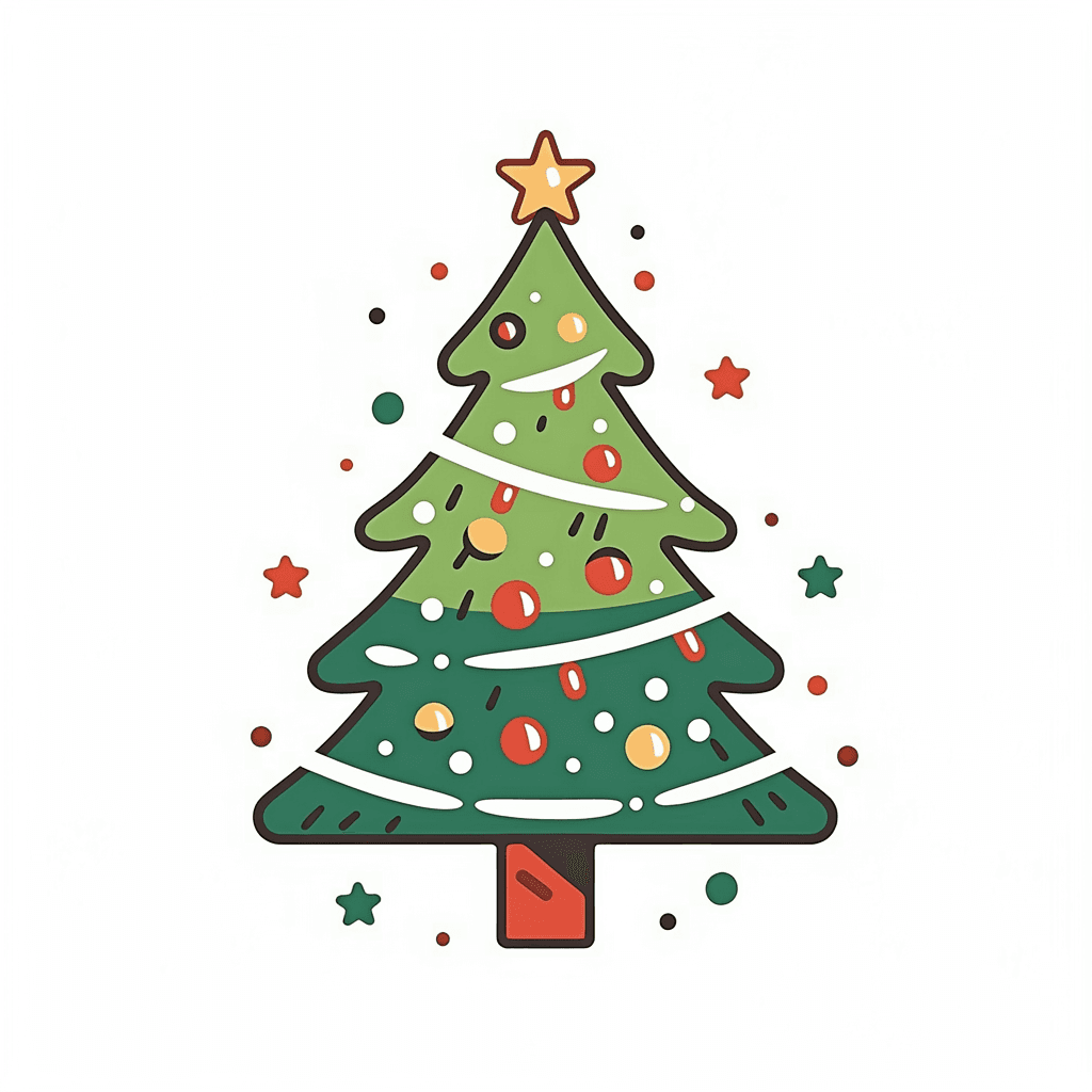 Christmas Tree 610 original repeating artwork