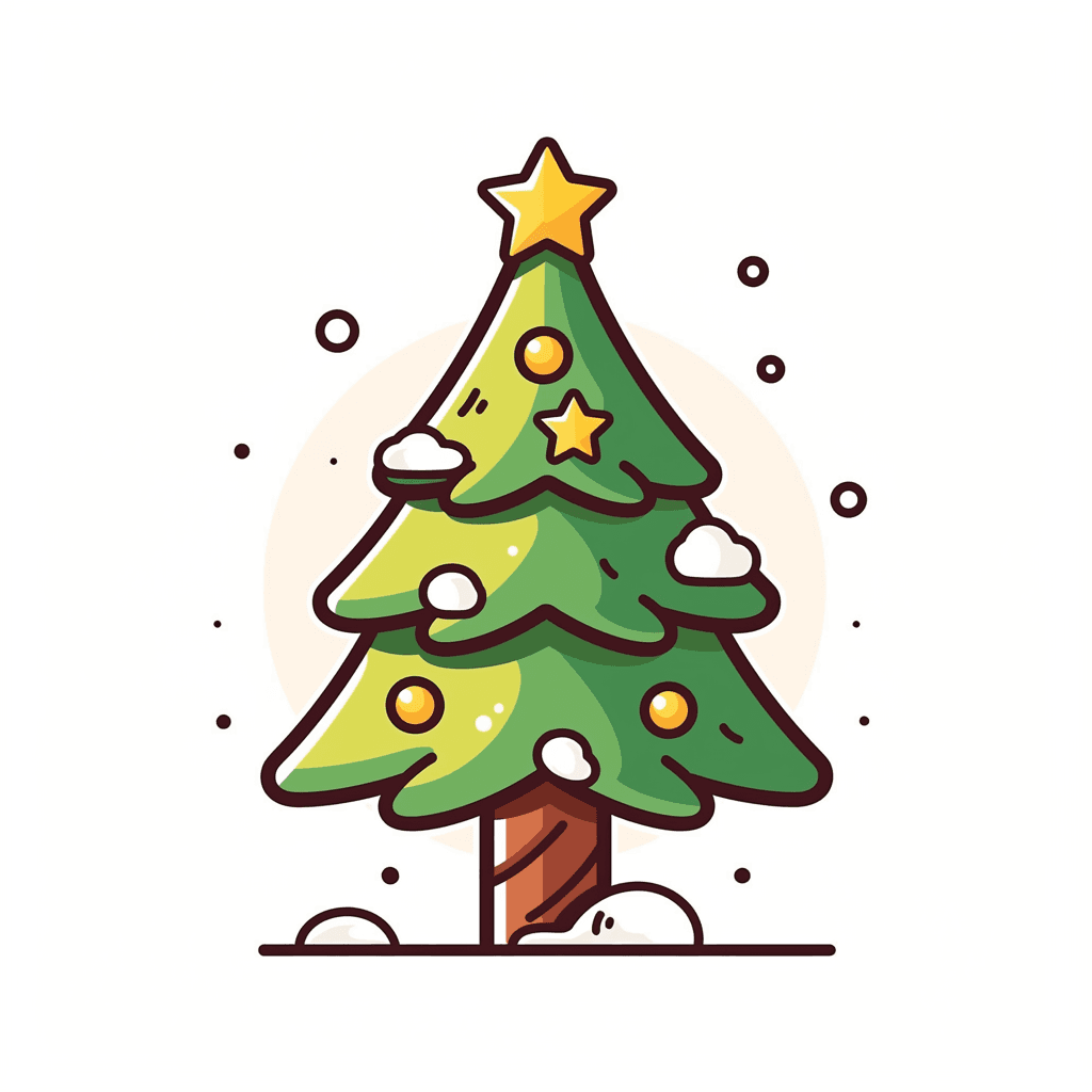 Christmas Tree 696 original repeating artwork