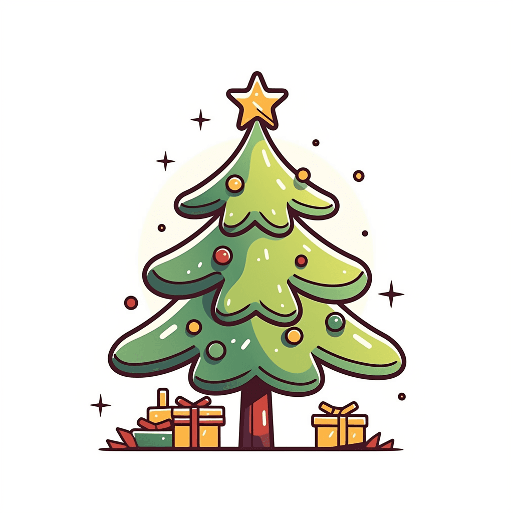 Christmas Tree 349 original repeating artwork