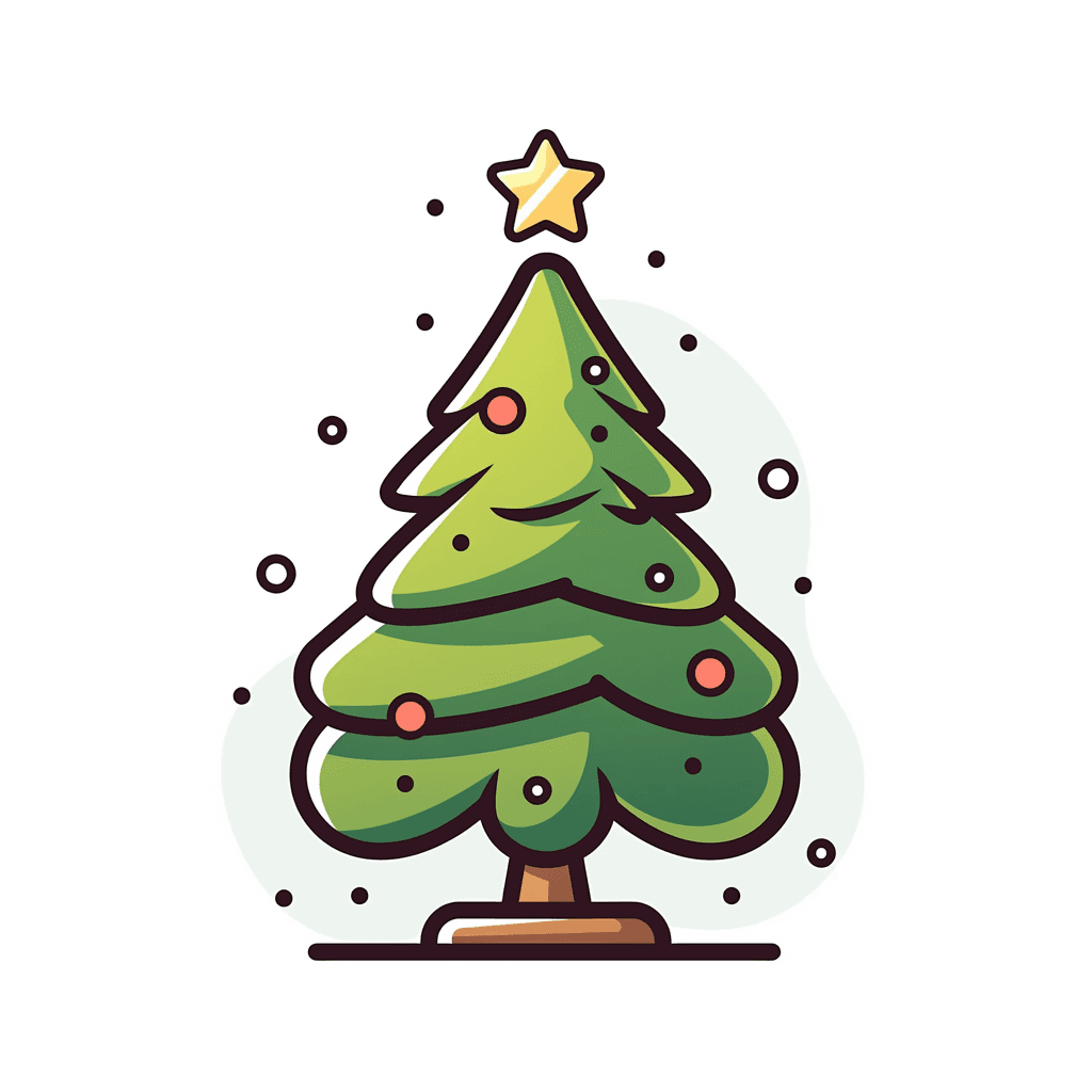 Christmas Tree 036 original repeating artwork