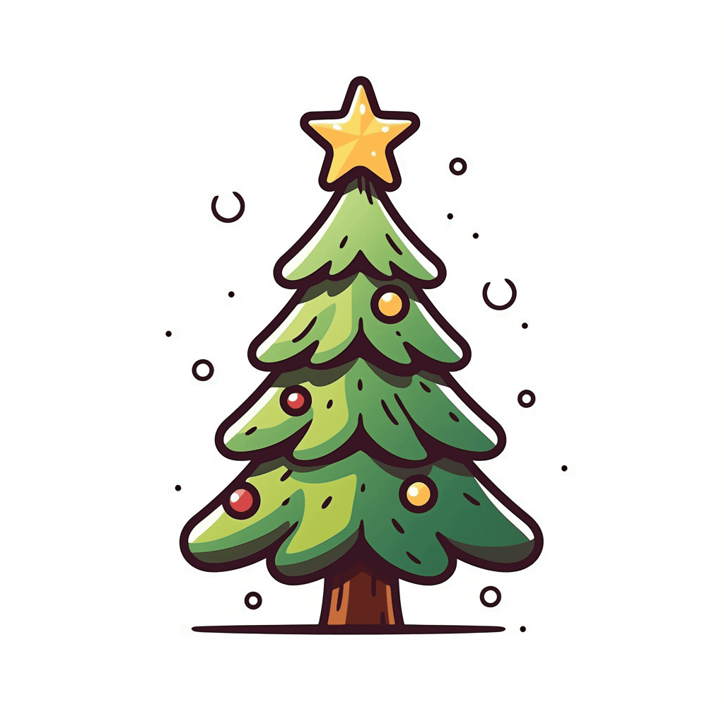 Christmas Tree 224 original repeating artwork