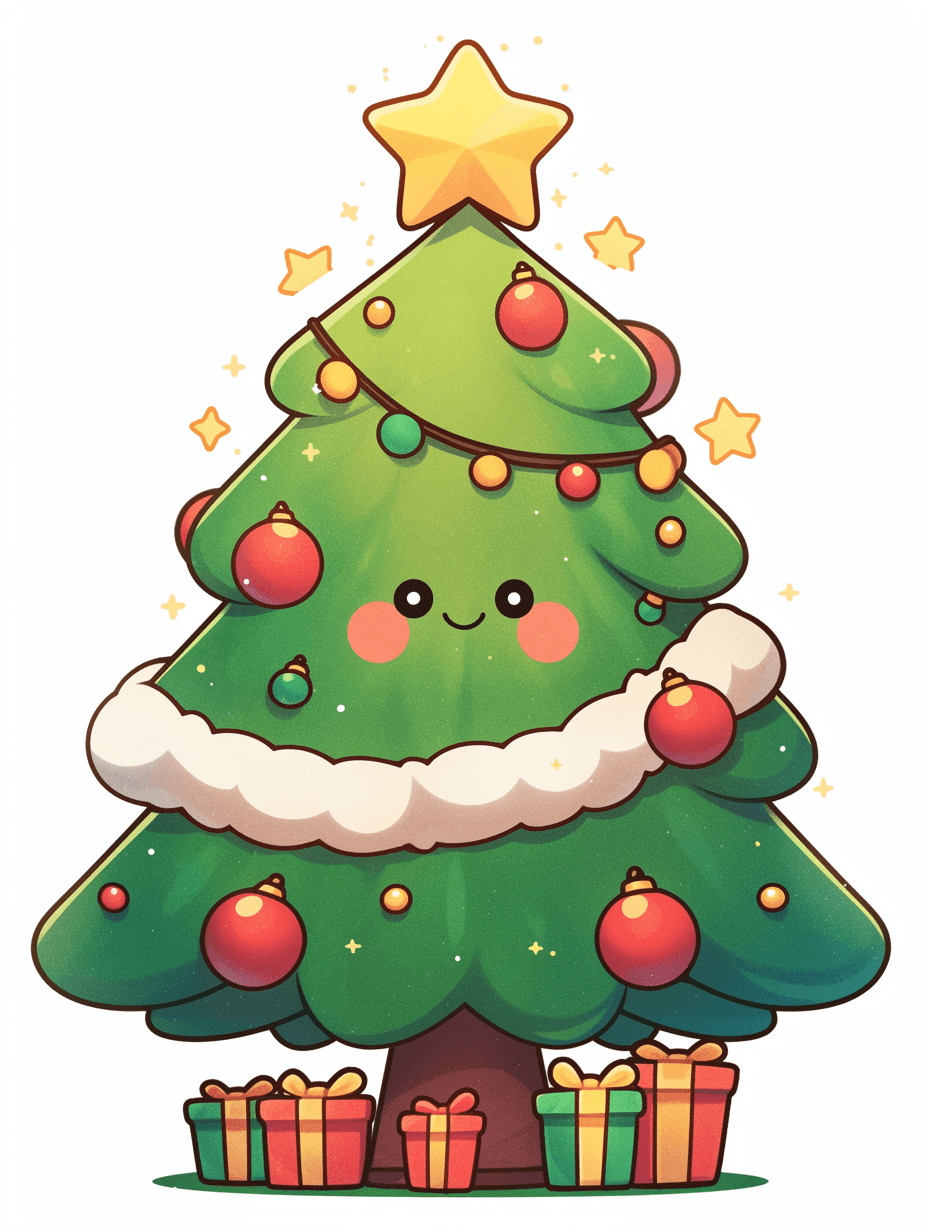 Christmas Christmas Tree 062 original repeating artwork