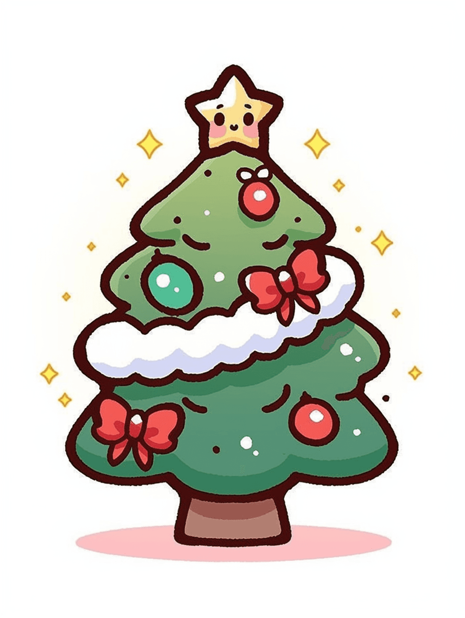 Christmas Tree 248 original repeating artwork
