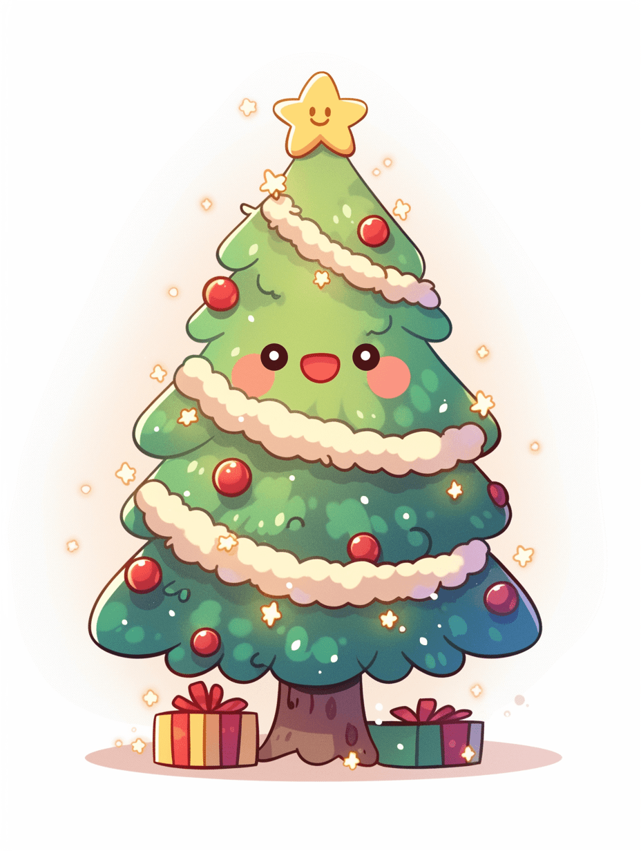 Christmas Christmas Tree 047 original repeating artwork