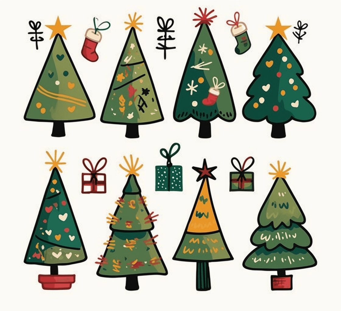 Christmas Christmas Tree 132 original repeating artwork