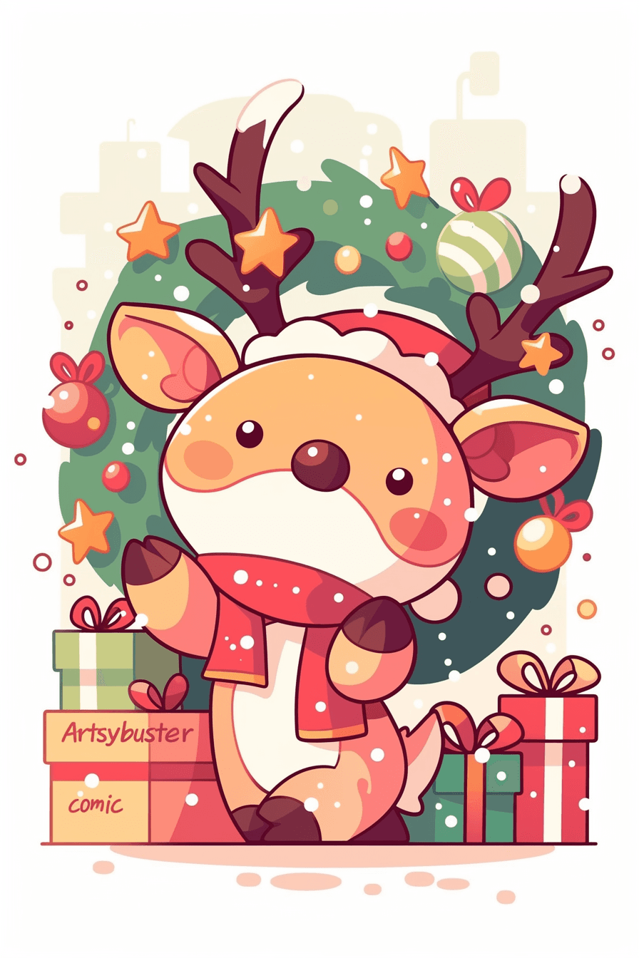 Christmas 704 original repeating artwork