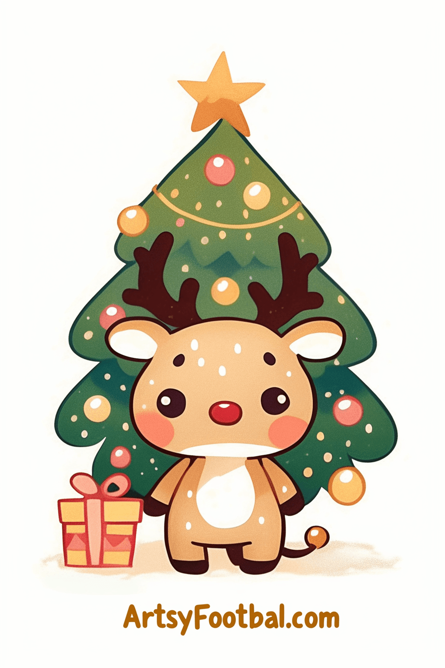 Christmas 090 original repeating artwork