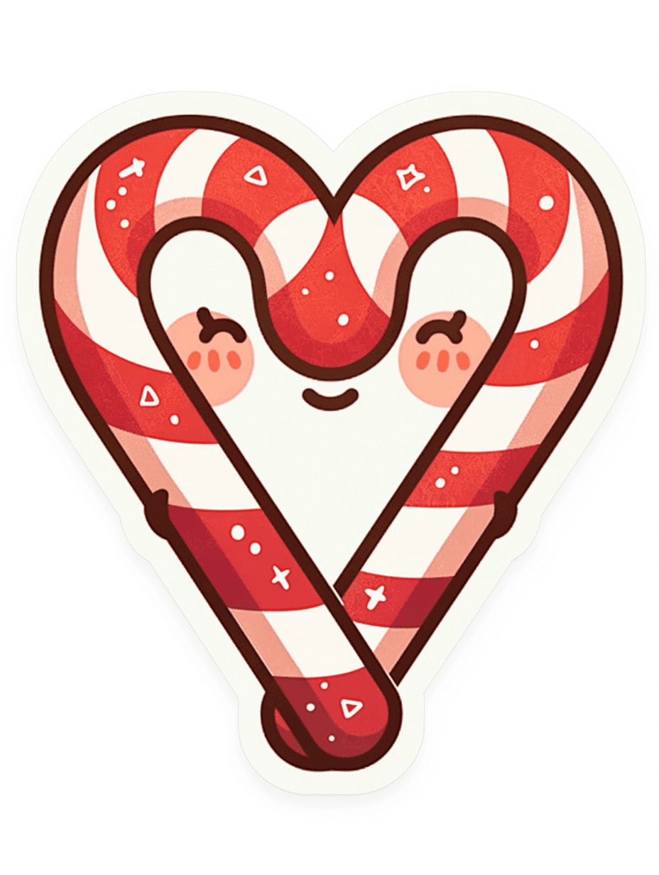 Christmas Heart Team original repeating artwork