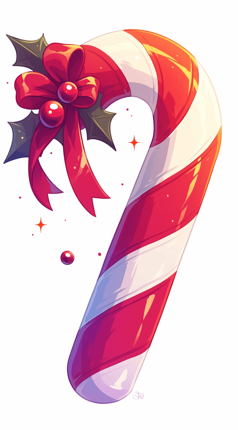 Christmas Candy Beats original repeating artwork