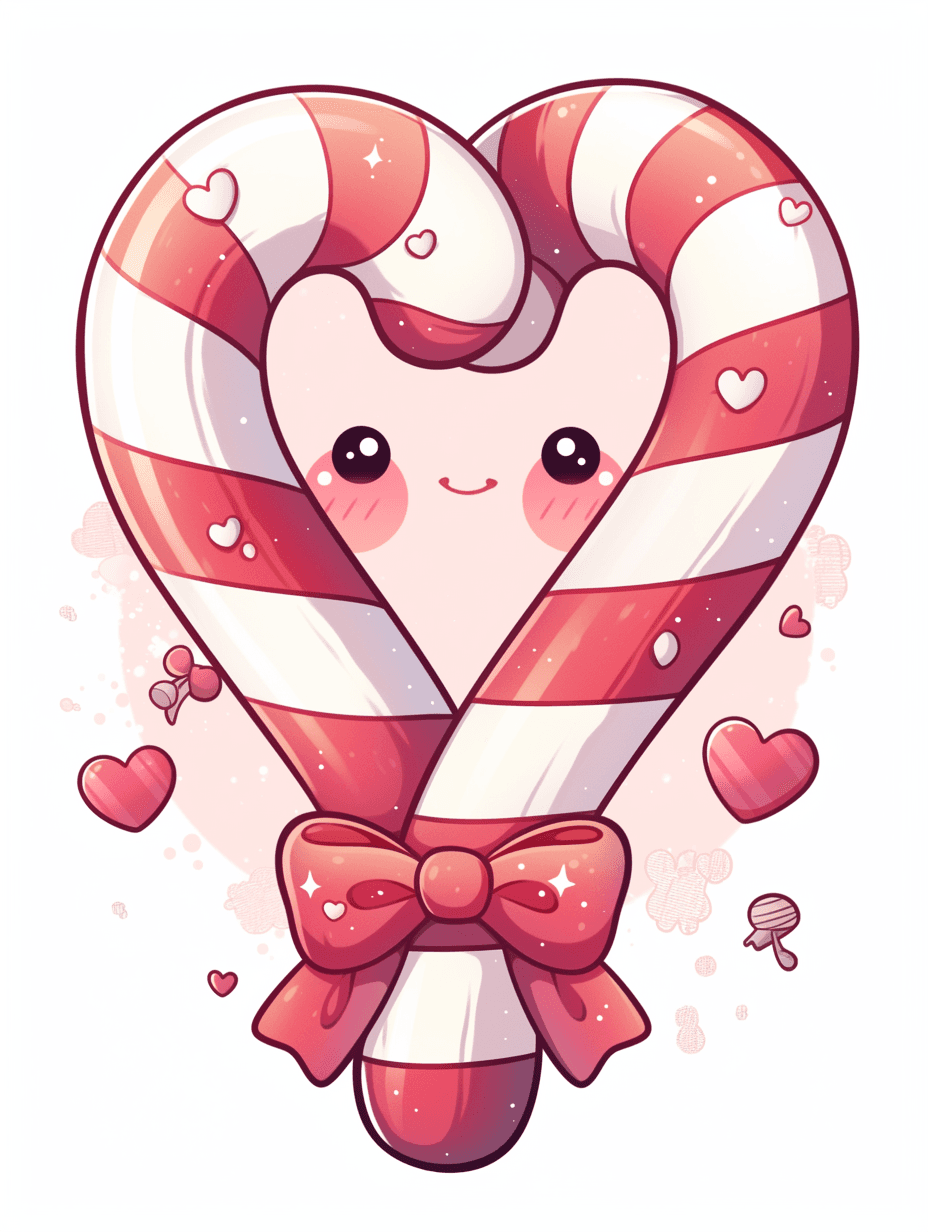 Christmas Heart original repeating artwork