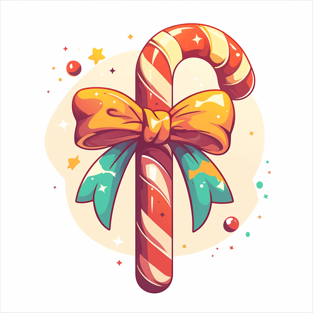 Christmas Candy Pop original repeating artwork