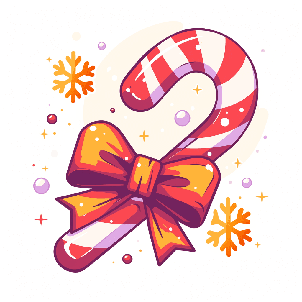 Christmas Candy Team original repeating artwork