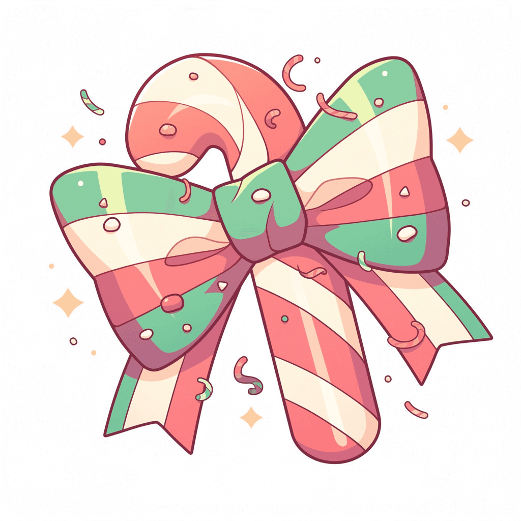 Christmas Candy Echo original repeating artwork