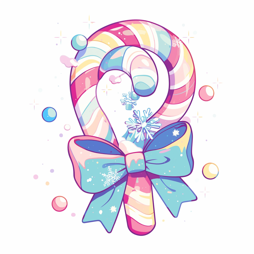 Christmas Candy Snap original repeating artwork