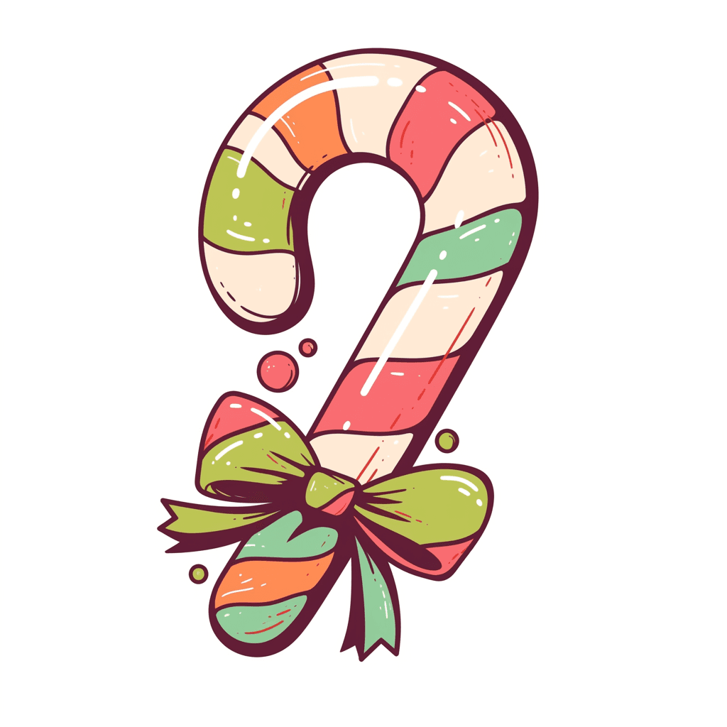 Christmas Candy Show original repeating artwork